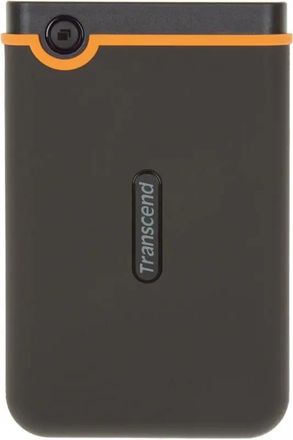 Внешний диск HDD  Transcend StoreJet 25M2 TS1TSJ25M2, 1ТБ, темно-серый