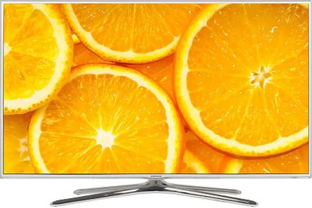 46" Телевизор Samsung UE46F6540AB, FULL HD, белый, СМАРТ ТВ