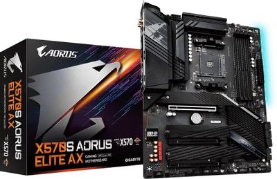 Gigabyte X570S AORUS ELITE AX SocketAM4 AMD X570 ATX Ret 1637388