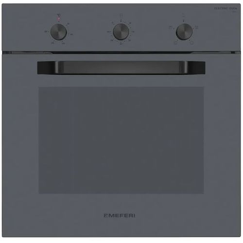 Духовой шкаф электрический MEFERI Light MEO604GR, 65л, дверца с 2 стеклами, серый