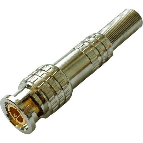 Разъем BNC TANTOS 00-00008543, серебристый