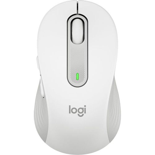Мышь беспроводная Logitech M650, Bluetooth/Радио, оптическая, USB, 4000dpi, белый и серый [910-006255]