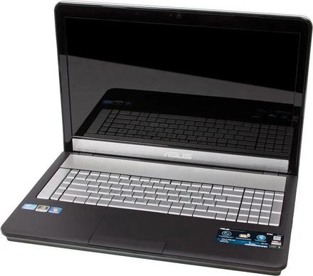 Ноутбук ASUS N75S/N75SL 17.3", Intel Core i7 2630QM 2.0ГГц, 4-ядерный, 8ГБ DDR3, 750ГБ,  NVIDIA GeForce  GT 555M - 2 ГБ, Windows 7 Home Premium, черный [90n69l528w16c9vd13au]