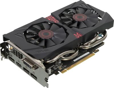 ASUS NVIDIA GeForce GTX 960 STRIX GTX960 DC2OC 4GD5 4 GDDR5 OC Ret 296326
