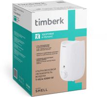 Увлажнитель воздуха ультразвуковой Timberk T-HU4-A16M-W,  4л,  белый