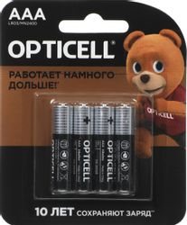 Изображение товара AAA Батарейка OPTICELL Basic LR03,  4 шт.