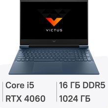 Изображение товара Игровой ноутбук HP Victus 16-r1075ci 16.1 IPS GeForce RTX 4060