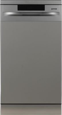 Посудомоечная машина Gorenje GS520E15S,  узкая, напольная, 44.8см, загрузка 9 комплектов, нержавеющая сталь