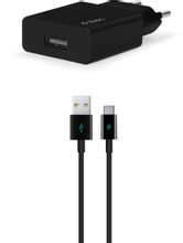 Изображение товара Сетевое зарядное устройство TTEC 2SCS20CS,  USB-A,  USB-C, 10.5Вт, 2.1A, черный