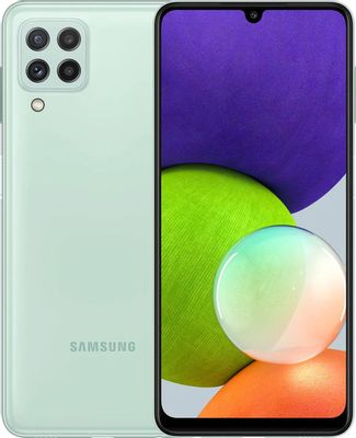 Смартфон Samsung Galaxy A22 128Gb,  SM-A225F,  мятный