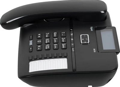 Проводной телефон Gigaset DA710 RUS, черный – купить в Ситилинк | 679714