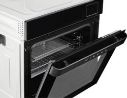 Духовой шкаф электрический HIBERG S-VM 6415 B Smart,  66л,  черный