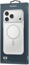Чехол (клип-кейс) BORASCO Ice Magnet Case, для Xiaomi Redmi Note 15 Pro 5G, прозрачный