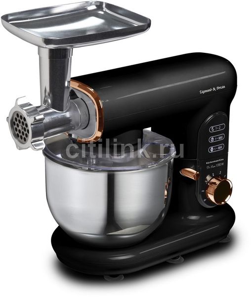 Кухонная машина ZIGMUND & SHTAIN De Luxe ZKM-1000,  черный