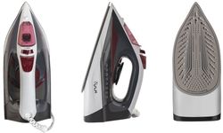 Утюг VLK Vesuvio 2200, с паровым ударом, белый и черный