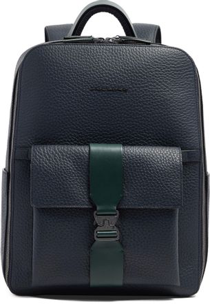 Рюкзак Piquadro Materia CA7263W151/BLUVE синий натуральная кожа