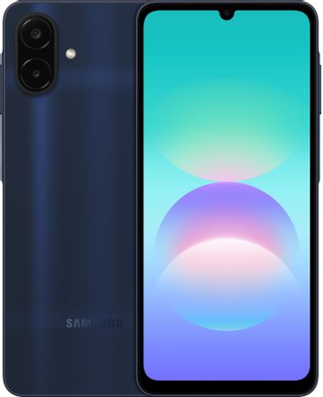 Смартфон Samsung Galaxy A08 4/64Gb, 6.7", IPS, 90Гц, 6000мAч, 2 nano SIM, синий