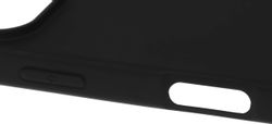 Чехол (клип-кейс) BORASCO Microfiber Case, для Apple iPhone 16 Pro, черный