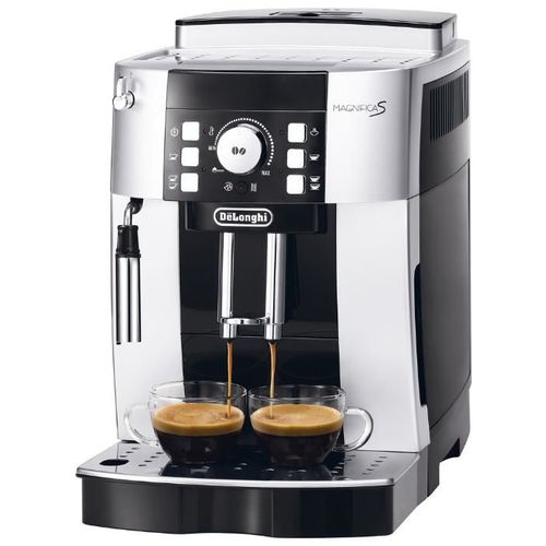 Кофемашина автоматическая DeLonghi Magnifica S ECAM 21.117.SB, 15Бар, с ручным капучинатором, серебристый/черный