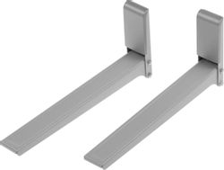 Кронштейн Holder MWS-2005, для СВЧ, настенный, макс. 40кг, серебристый