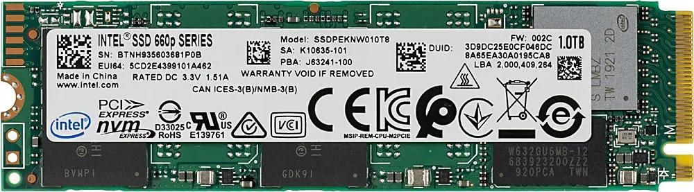 SSD Intel 660P SSDPEKNW010T8X1 1 M.2 2280 PCIe 3.0