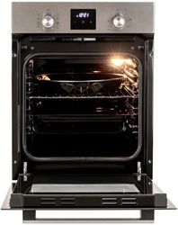 Духовой шкаф электрический Simfer B4EM59070, 49л, нержавеющая сталь/черный
