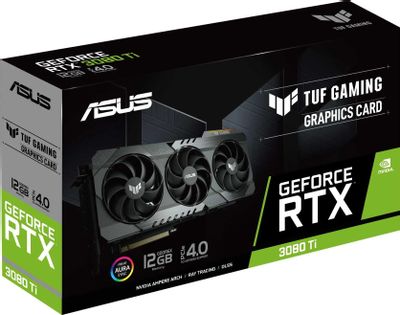 ASUS NVIDIA GeForce RTX 3080TI TUF-RTX3080TI-12G-GAMING 12ГБ