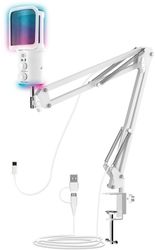 Микрофон Ritmix RDM-278S,  белый