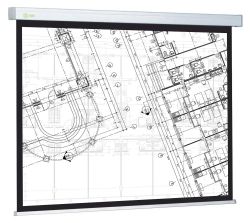 Экран Cactus Wallscreen CS-PSW-124x221 белый