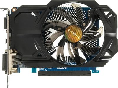 Видеокарта GIGABYTE NVIDIA  GeForce GT 740 GV-N740D5OC-2GI 2ГБ GDDR5, Ret