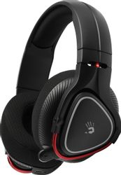 Гарнитура игровая A4TECH Bloody MR710,  Bluetooth/радио, черный