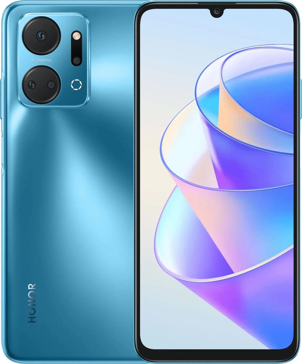 Смартфон Honor X7a Plus 6/128 Gb,  синий океан