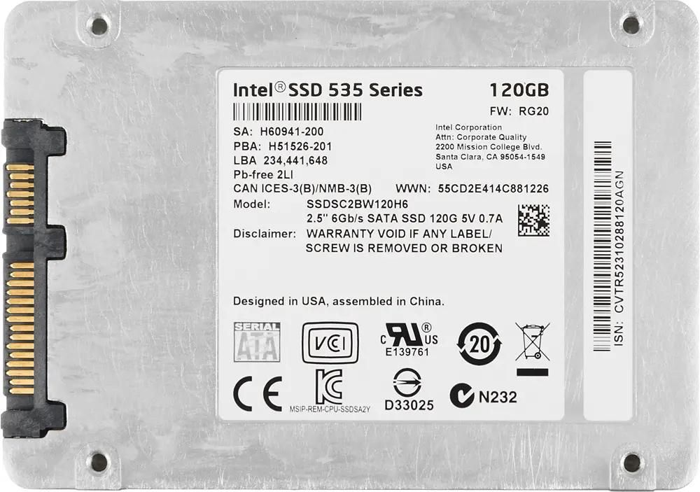 Intel ssd hotsell 535 120gb