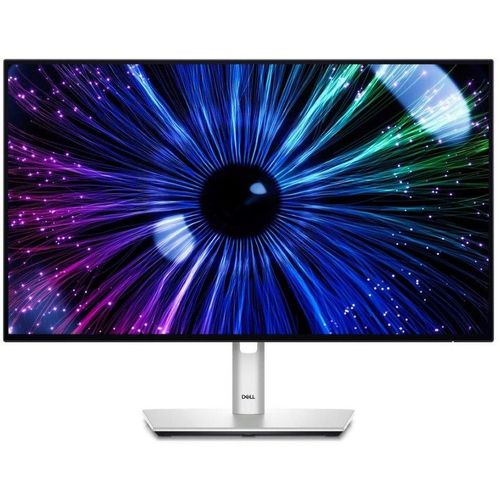 23.8" Монитор Dell UltraSharp U2424HE, 1920x1080, IPS, 120Гц, 1хHDMI, 1хDP, черный и серебристый