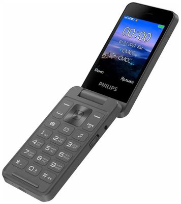 Сотовый телефон Philips Xenium E2602,  темно-серый