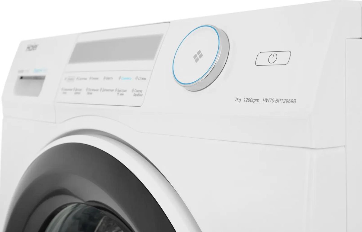 Стиральная машина узкая haier hw70 bp12969ae
