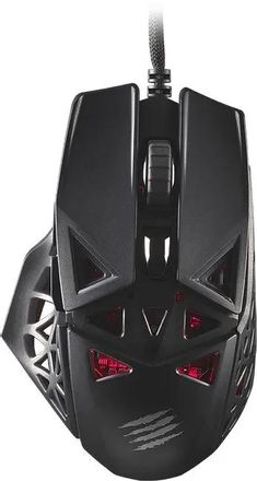 Мышь проводная MAD CATZ M.O.J.O. M1 BL, игровая, оптическая, USB, 12000dpi, черный [mm04dcinbl000-0]