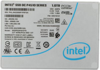 Intel ssd hotsell 6 1tb