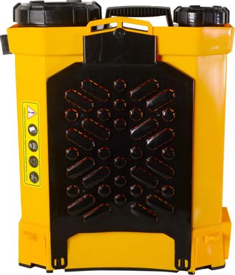 Опрыскиватель Huter SP-10Li, аккумуляторный, ранцевый, 10л, желтый ...