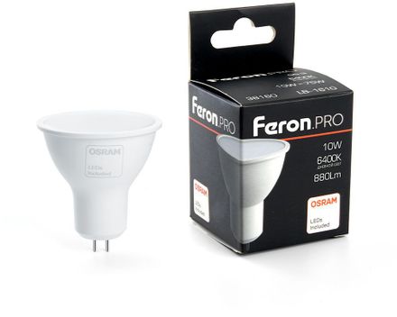 LED FERON G5.3,  10Вт, 38160