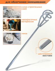 Миксер строительный для миксеров Вихрь 73/3/7/5
