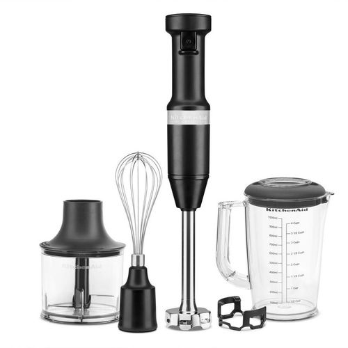 Блендер KitchenAid 5KHBV83EBM, погружной, черный