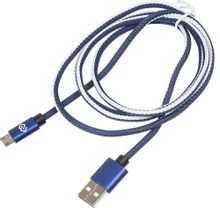 Изображение товара Кабель Digma micro USB USB 1.2м оплетка синий