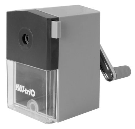 Точилка для карандашей KW-Trio 305Agr механическая,  серый