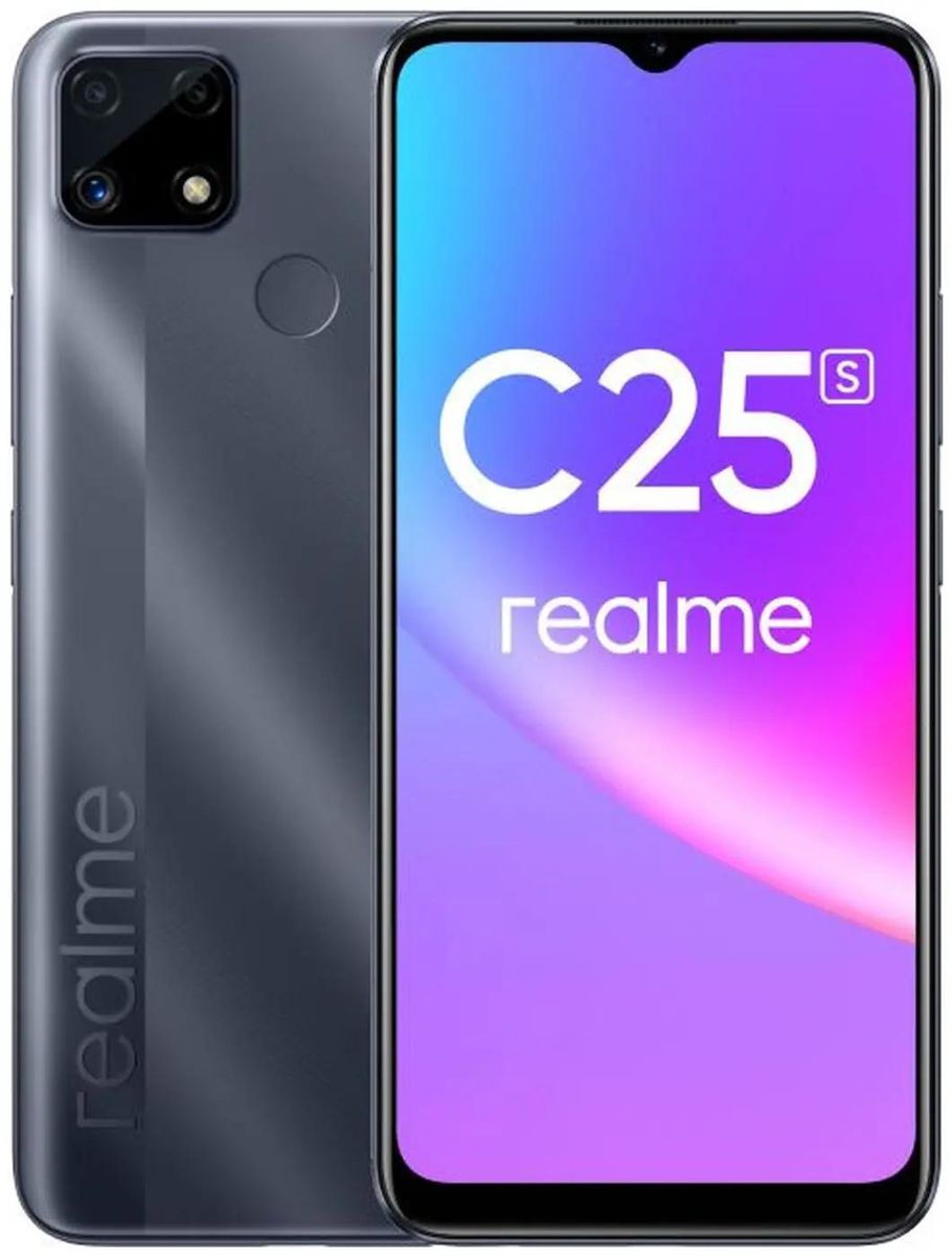 Ответы на вопросы о товаре смартфон REALME C25s 4/128Gb, серый (1594035) в  интернет-магазине СИТИЛИНК