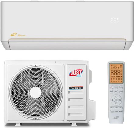 Сплит-система инверторная JUST AIRCON Perfection JAC-18HPSIA/TPF настенная, до 52м2, 18000 BTU, (комплект из 2-х коробок)