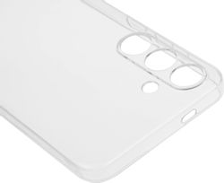 Чехол (клип-кейс) BORASCO 72957, для Samsung Galaxy S24+, прозрачный
