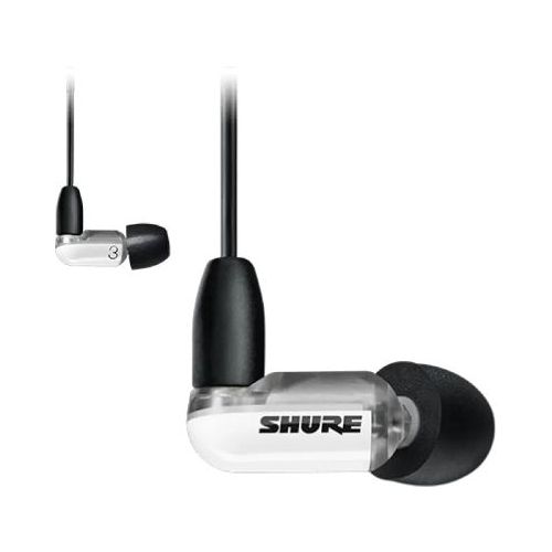 Наушники SHURE SE31BAWUNI-EFS, 3.5 мм, внутриканальные, белый/черный [59546]