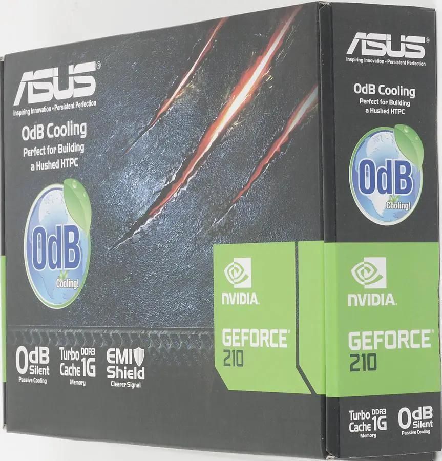ASUS NVIDIA GeForce 210 210 SL TC1GD3 L 512 DDR3 Low