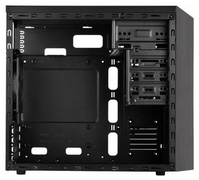 Корпус miniITX SILVERSTONE Precision SST-PS16B, Mini-Tower, без БП ...